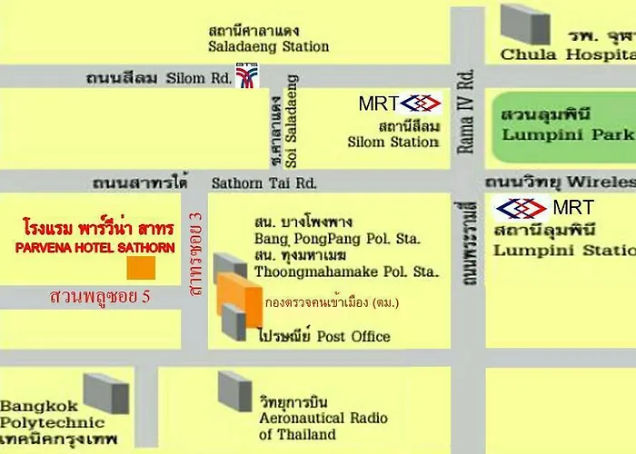 Hotel Parvena Sathorn Bangkok